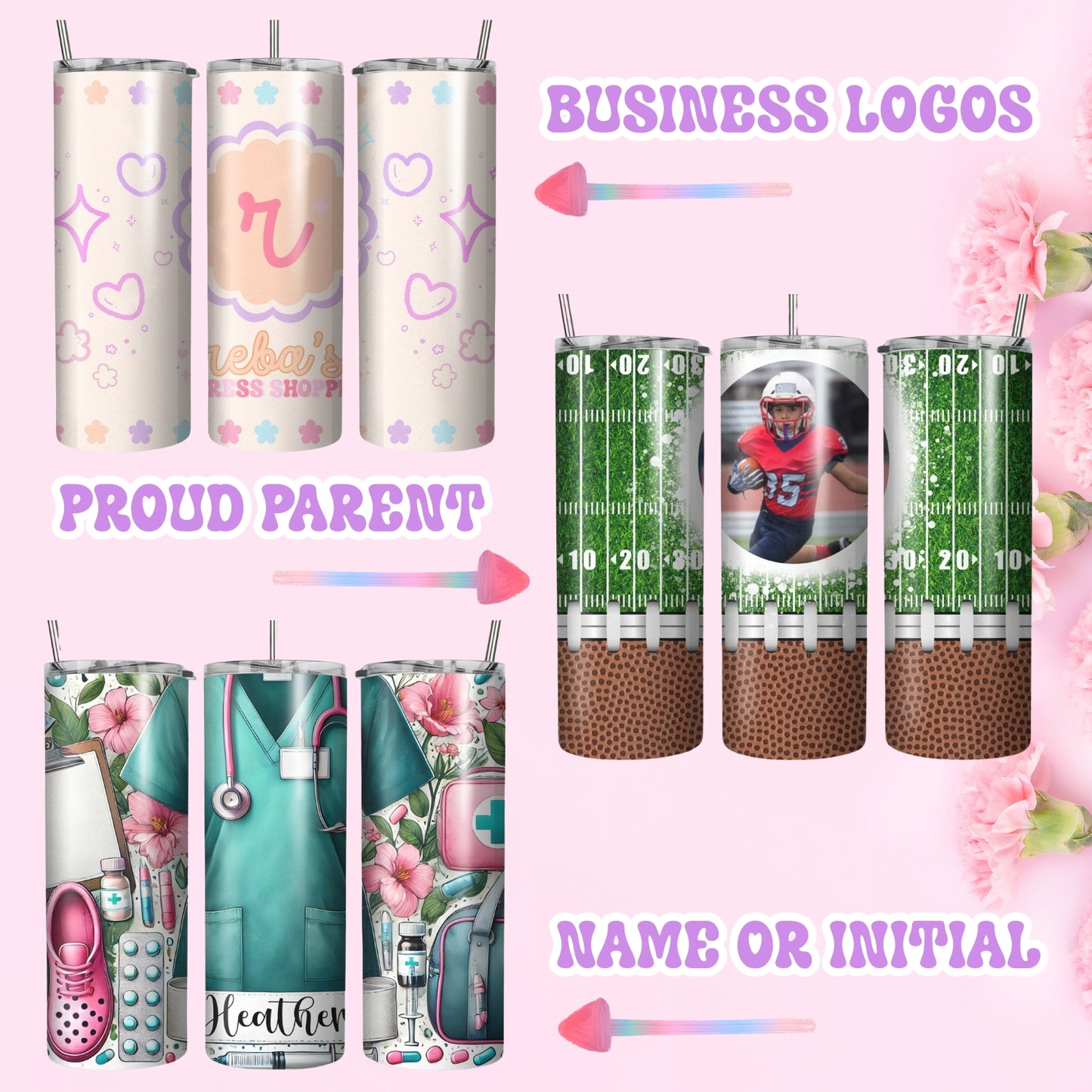 *CUSTOM* 20 oz. Tumbler