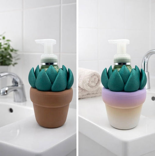 Cactus Foaming Soap Holder